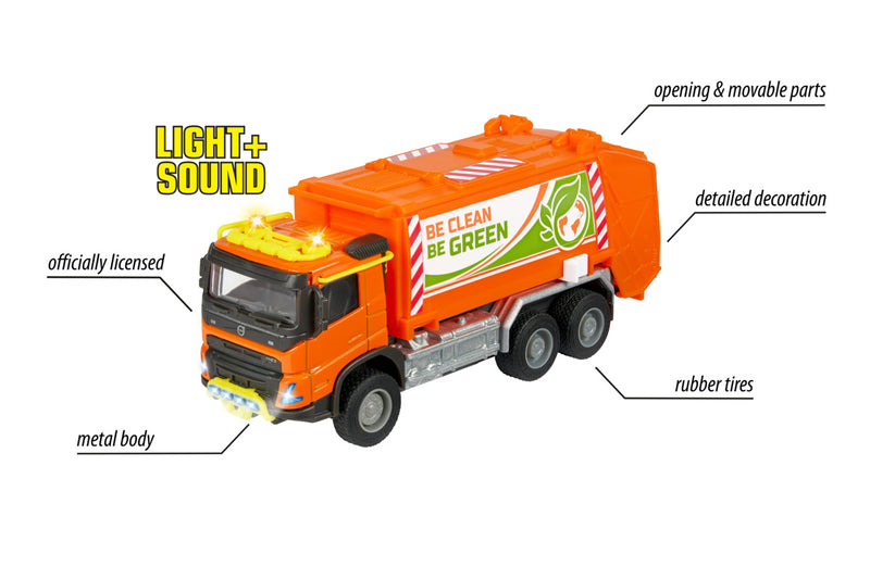 Majorette 1:45 Volvo FMX Garbage Truck