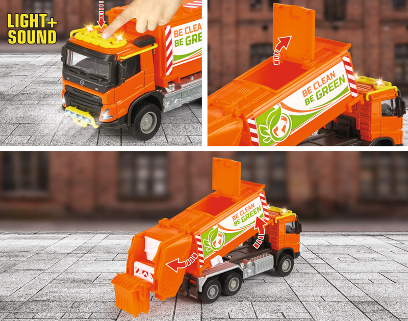 Majorette 1:45 Volvo FMX Garbage Truck