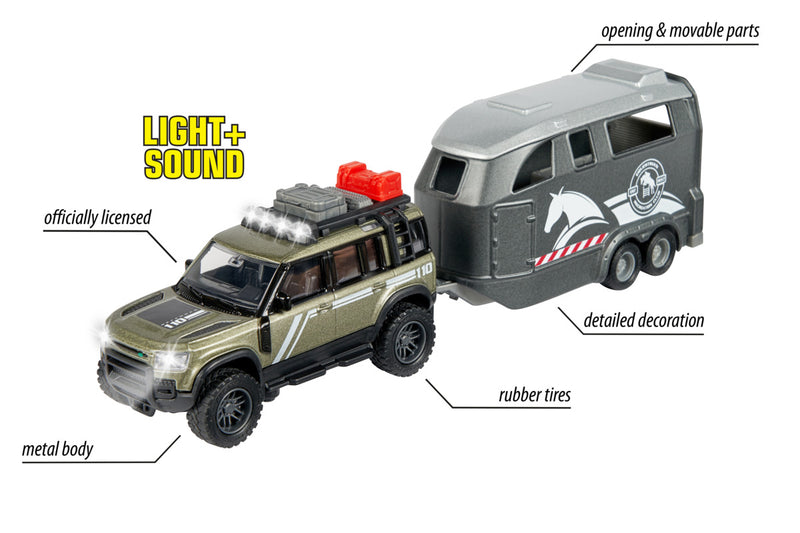Majorette | Land Rover Horse Carrier