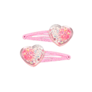 Pink Poppy – Hairclip Pair: Mermaid Heart
