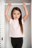 Cracked Soda | Kids Emma Detailed Tee-Pink