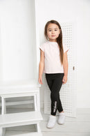 Cracked Soda | Kids Emma Detailed Tee-Pink