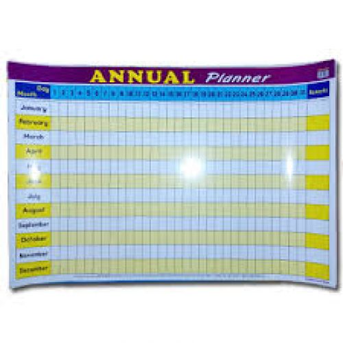 Educational Poster Annual Planner