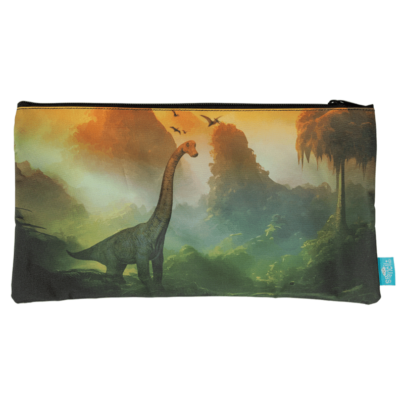 Spencil | Twin Zip Pencil Case - Jurassic Kingdom