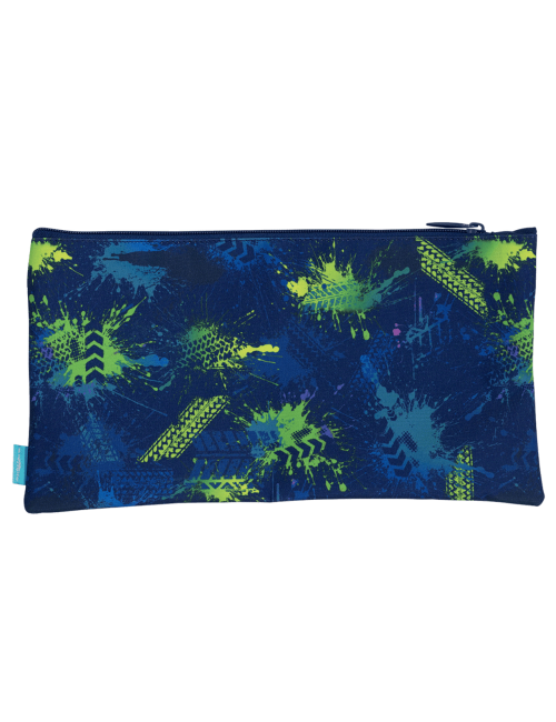 Spencil Twin Zip Pencil Case - Mega Wheels