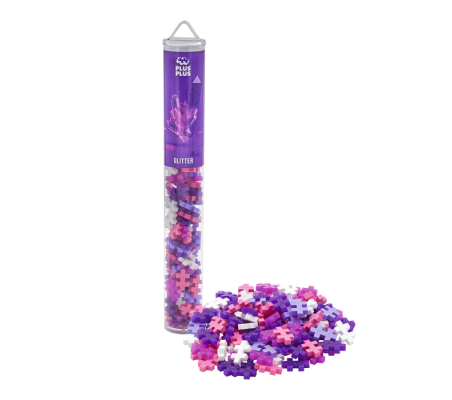 Plus-Plus - 100 pcs Glitter Mix