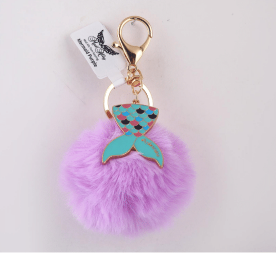 Mad Ally Pom Pom Keyring - Assorted