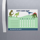 Magnetic Chore Chart-Dinosaur Green