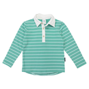 Korango | Striped Rugby Top Green