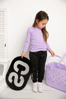 Cracked Soda | Winter Ribbed Long Sleeve - Lilac