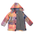 Korango | Check Rain Jacket-Sherpa Lined
