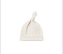 Quincy Mae | Knotted Baby Hat - Fern Stripe/Natural