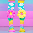 Madmia Flower Power Over Knee-High Socks