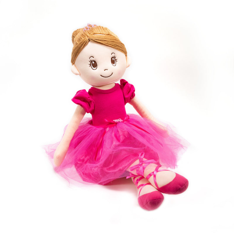 Mad Ally Ballerina Indi Soft Doll - 3 colours