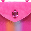 Pink Poppy Pink Gemstone Handbag