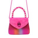 Pink Poppy Pink Gemstone Handbag