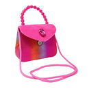 Pink Poppy Pink Gemstone Handbag