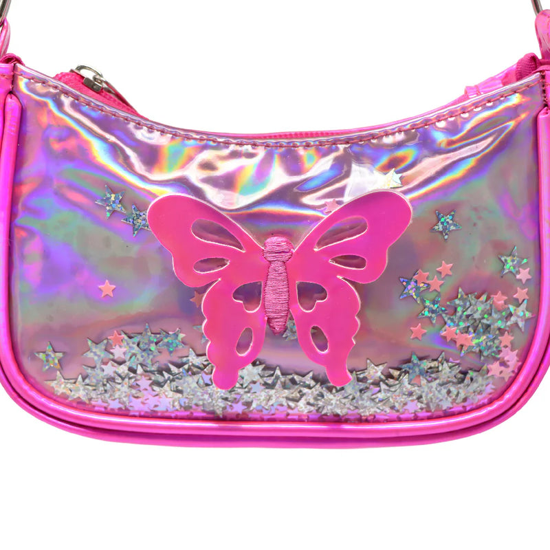 Pink Poppy |  Butterfly Fashion Handbag