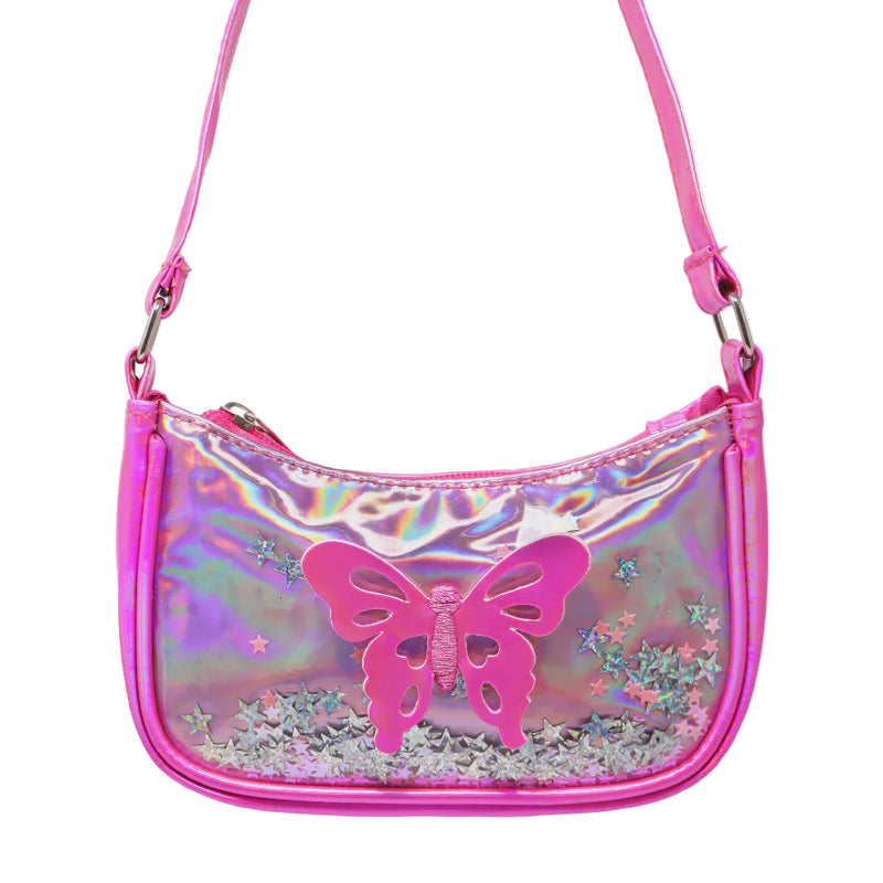 Pink Poppy |  Butterfly Fashion Handbag