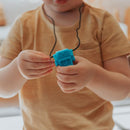 Robot Pendant Camo Sensory Chew