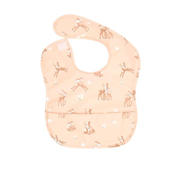 All4Alla | Recycled Pouch Bib - Fawn