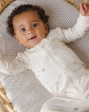 Quincy Mae - Zip long-sleeve Sleeper - Farm