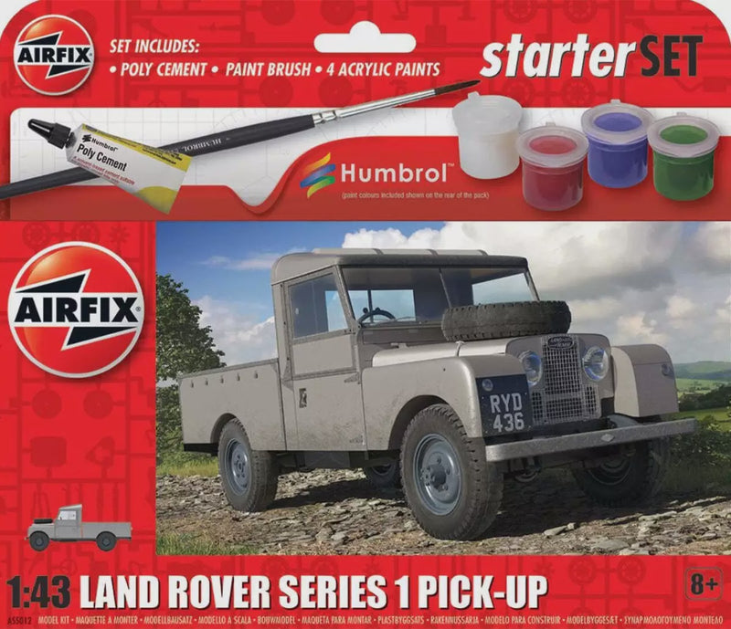 AIRFIX STARTER SET - LAND ROVER SERIES 1