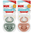 NUK Classic SIGNATURE silicone pacifier 2 pcs 0-6m