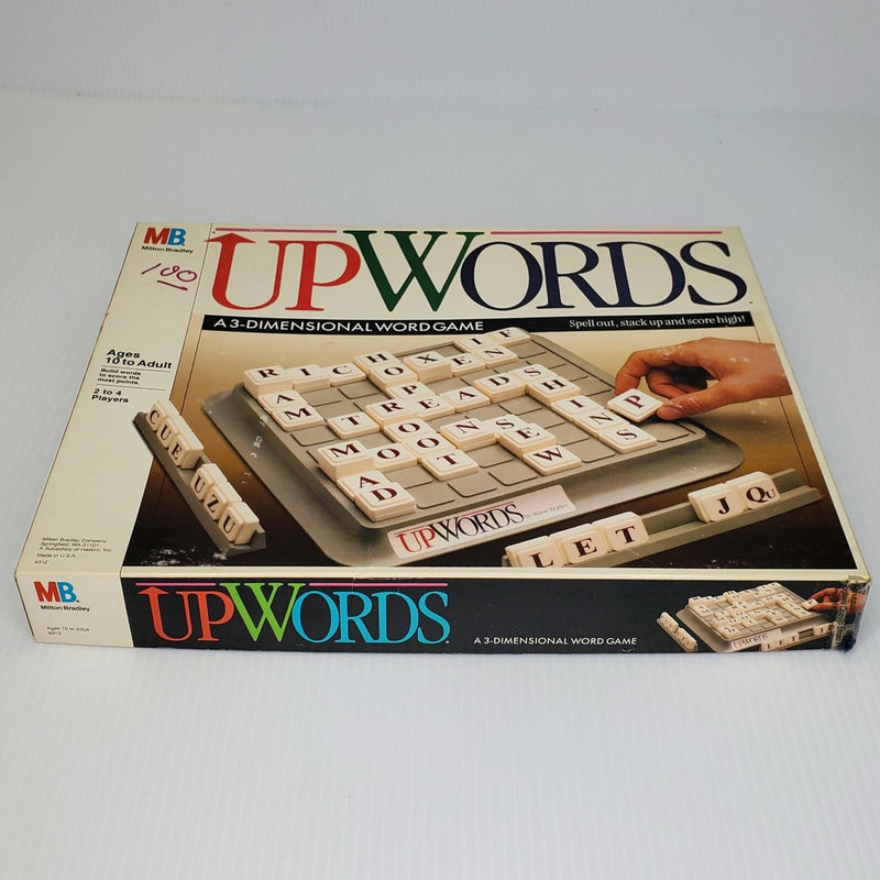 Milton Bradley Upwords: A 3-Dimensional Word Game (1988) RRP $39.99