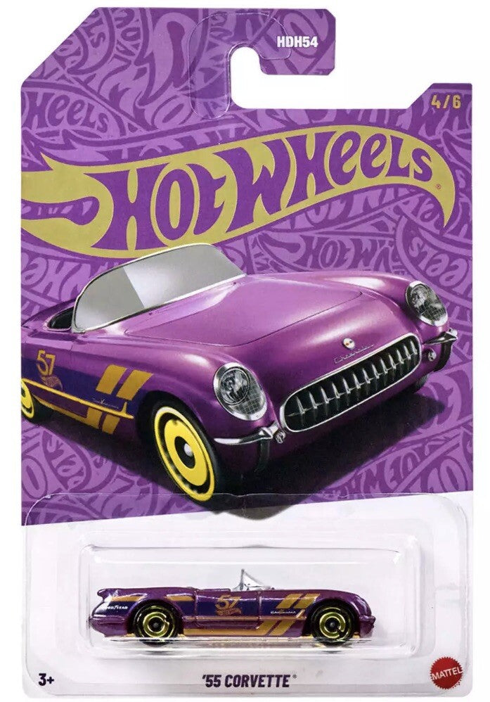 Hot Wheels 57th Anniversary Pearl And Chrome - Assorted 2025
