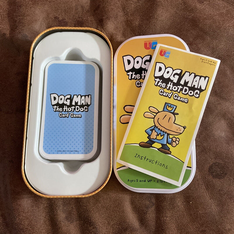 Dog Man - The Hot Dog Tin Card Game new