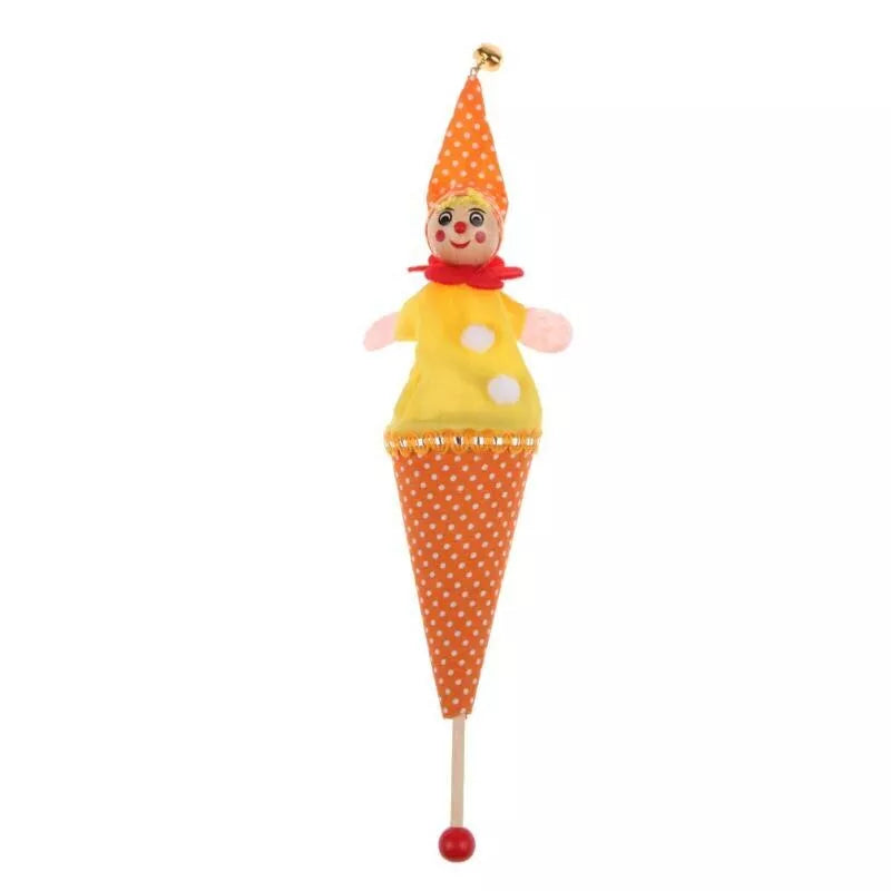 1Pcs Hand Puppet telescopic stick doll  (Assorted )