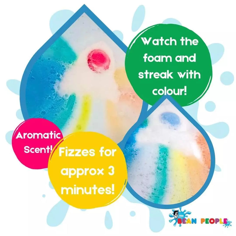 Children's Surprise Rainbow Rocket Bath Bomb