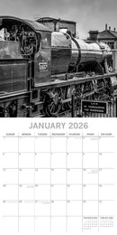 2026 Square Calendar Steam Trains RRP $21.99