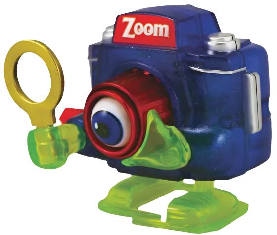 Zoom Walking Camera Tomy Plastic Wind Up