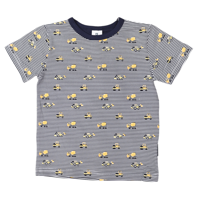 Korango | Trucks & Diggers Tee-Navy