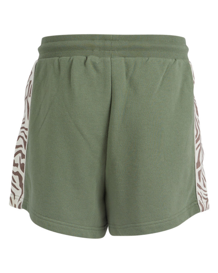 Eve Girl | Girls Savannah Fleece Short - Khaki