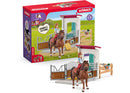 Schleich - Horse Box with Hannah & Cayenne
