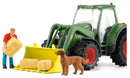 Schleich FARM WORLD Tractor with Trailer