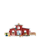 Schleich | Red Barn with Animals & Accessories