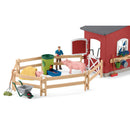 Schleich | Red Barn with Animals & Accessories
