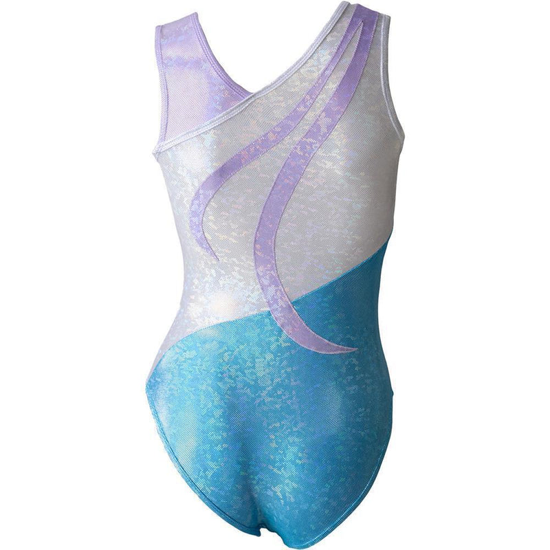 SGY118-4 Turquoise/White Leotard