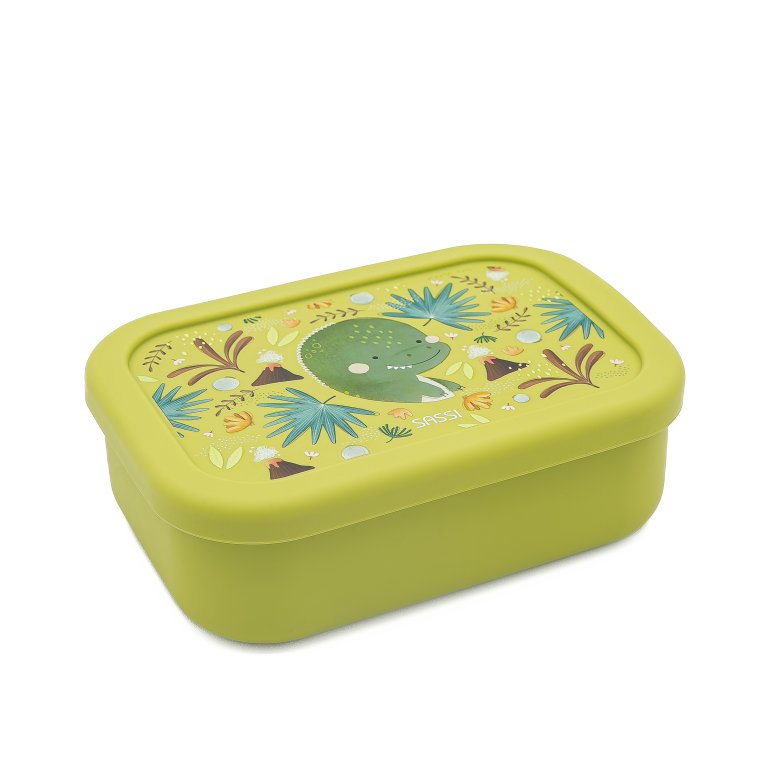 Sassi: Silicone Lunch Box - Cracky the Dinosaur