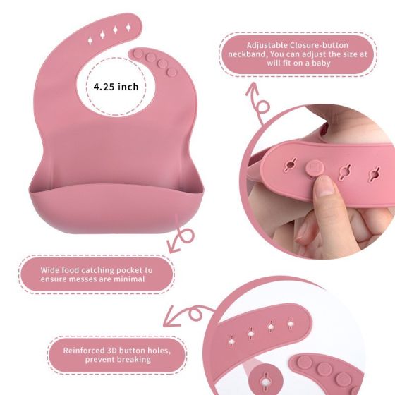 Silicone Feeding Set - Beige