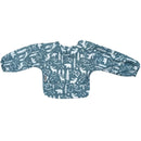 Silly Billyz: Wipe Clean Nylon Small Long Sleeve Bib -Wilderness