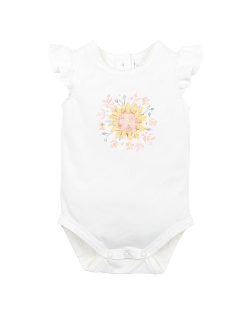 Bebe | Abby Sunflower Bodysuit