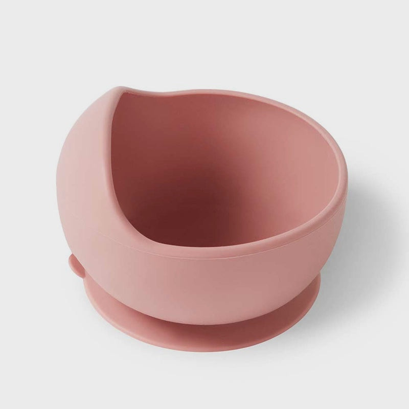 Snuggle Hunny | Silicone Suction Bowl - Rose