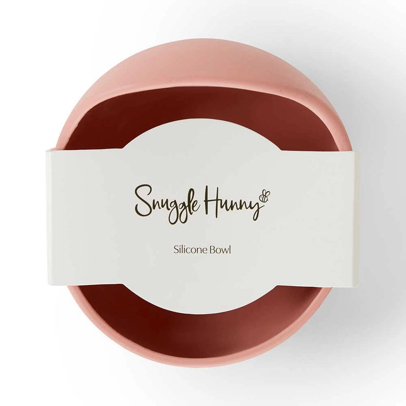 Snuggle Hunny | Silicone Suction Bowl - Rose