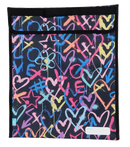 Spencil Homework Bag Extra Large -Hearts & Crosses