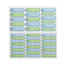 Spencil | Write & Iron On Name Labels 40pk -Blue